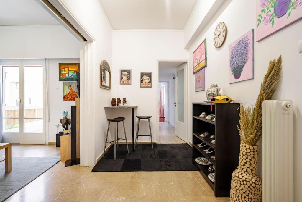 Athens Paradise Cozy 53 Sqm Apartament Near To Metro Exterior photo