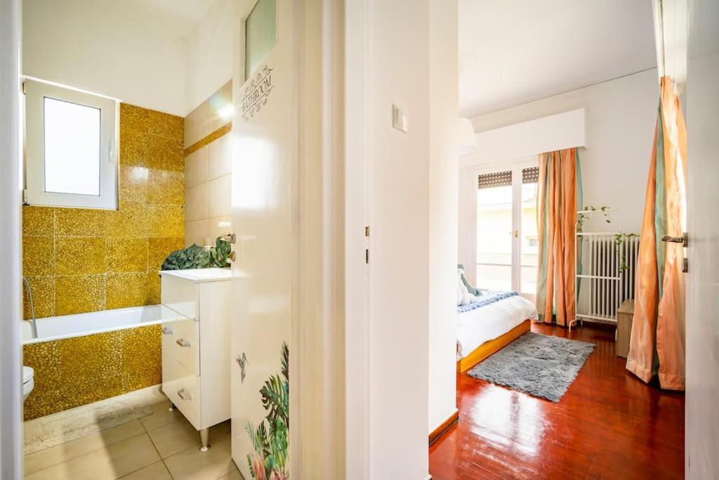 Athens Paradise Cozy 53 Sqm Apartament Near To Metro Exterior photo