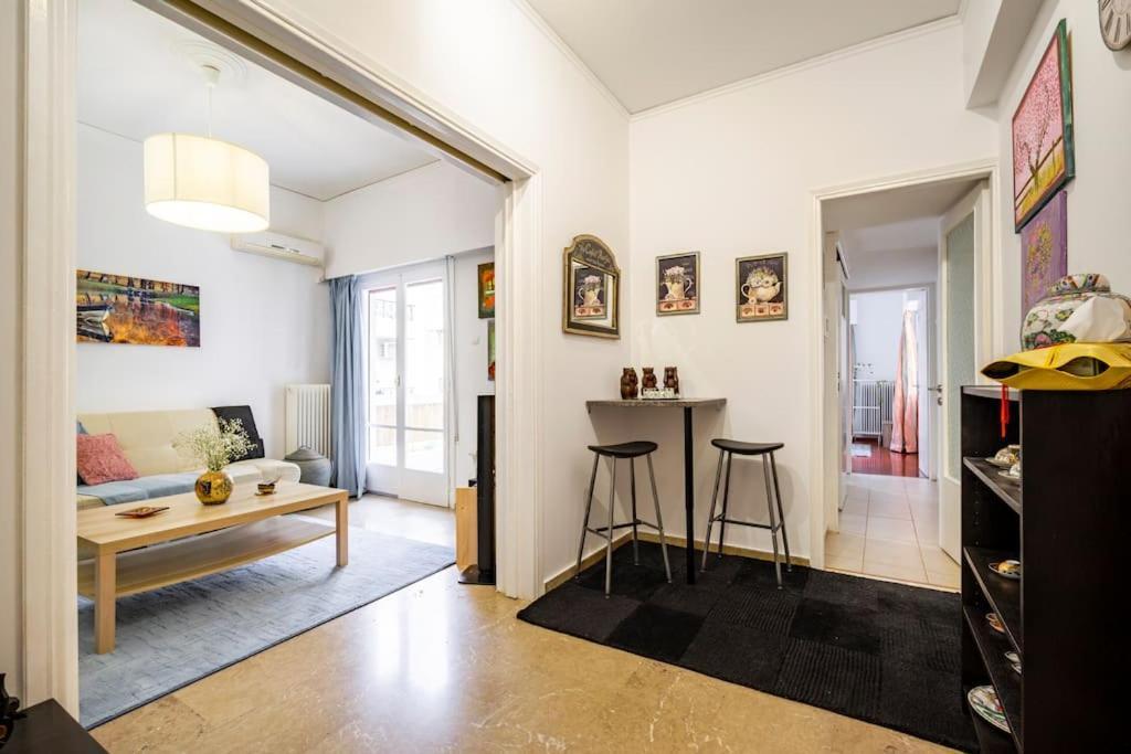 Athens Paradise Cozy 53 Sqm Apartament Near To Metro Exterior photo