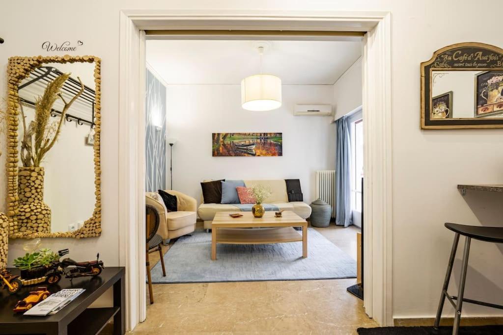 Athens Paradise Cozy 53 Sqm Apartament Near To Metro Exterior photo