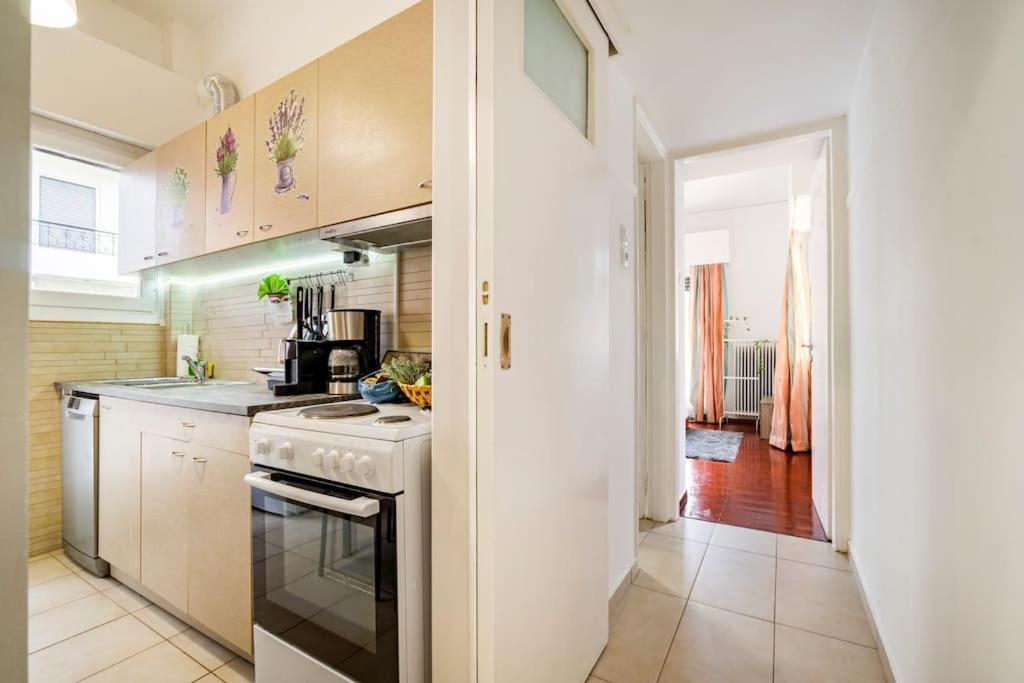Athens Paradise Cozy 53 Sqm Apartament Near To Metro Exterior photo