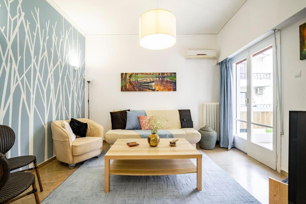 Athens Paradise Cozy 53 Sqm Apartament Near To Metro Exterior photo